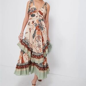 Ulla Johnson “Meera” dress in Egret print